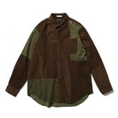 ENGINEERED-GARMENTS-Combo-Short-Collar-Shirt-Cotton-21W-Corduroy-Brown-168x168