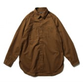 ENGINEERED-GARMENTS-Work-Shirt-Cotton-Micro-Sanded-Twill-Brown-168x168