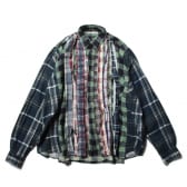 Rebuild-by-Needles-Flannel-Shirt-Ribbon-Shirt-Wide-Fサイズ_1-168x168