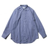 COMME-des-GARÇONS-SHIRT-FOREVER-Wide-Classic-yarn-dyed-cotton-small-check-White-Navy-168x168