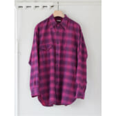 COMOLI-ウールシルク-ワークシャツ-Pink-168x168