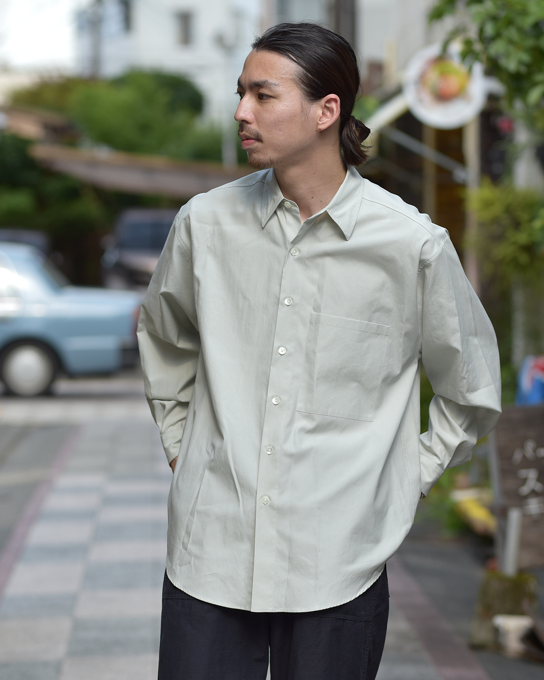 セール新品】 AURALEE - Auralee オーラリー WASHED FINX TWILL SHIRTS