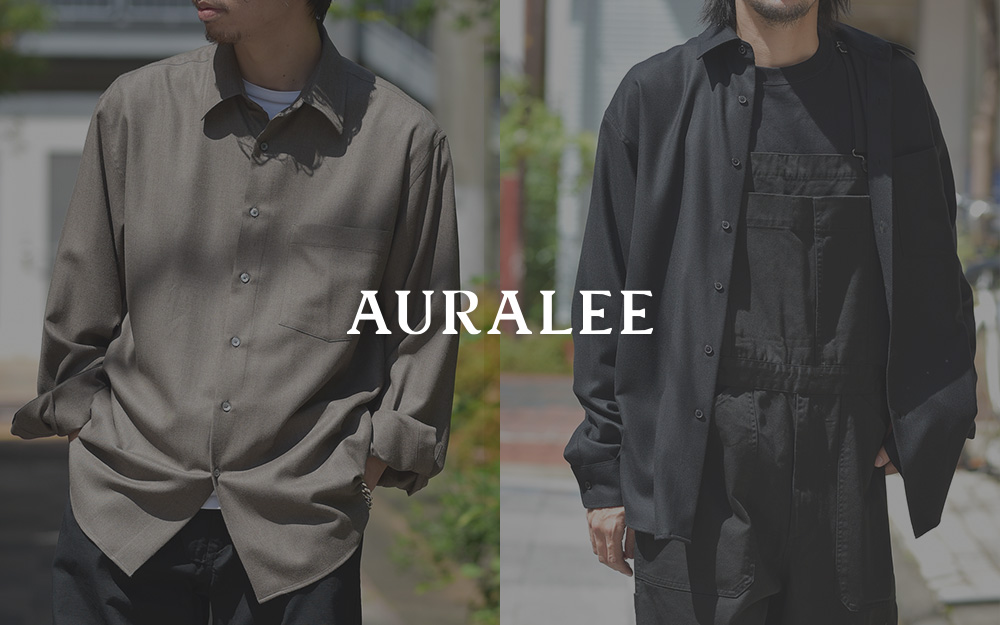 auralee シャツ