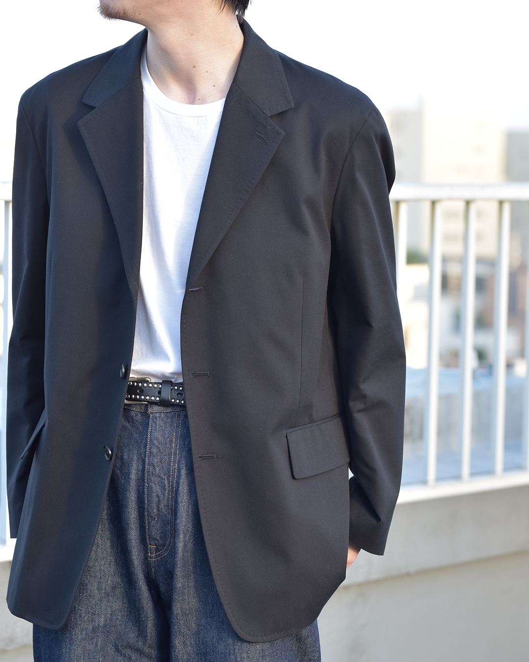 大幅にプライスダウン AURALEE WOOL COTTON TWILL OVER JACKET