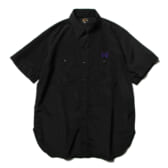 Needles-SS-Work-Shirt-Poly-Cloth-Black-168x168