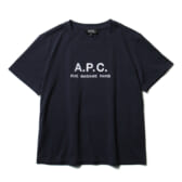 A.P.C.-Rue-Madame-Tシャツ-FEMME-レディース-Navy-168x168