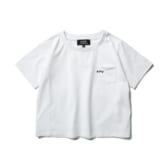A.P.C.-刺繍入りポケット付Tシャツ-Enfant-キッズ-White-168x168