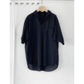 COMOLI-ベタシャン-スキッパー半袖シャツ-Black-168x168