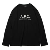A.P.C.-Rue-Madame-長袖Tシャツ-Black-168x168