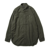 ENGINEERED-GARMENTS-Work-Shirt-Solid-Cotton-Flannel-Olive-168x168