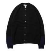 COMME-des-GARÇONS-SHIRT-fully-fashioned-knit-cardigan-round-neck-Black-Navy-168x168