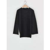 COMOLI-フットボール-Tシャツ-Fade-Black-168x168