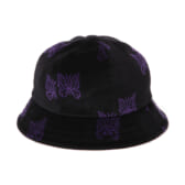 Needles-Bermuda-Hat-CPE-Papillon-Velour-Black-Purple-168x168