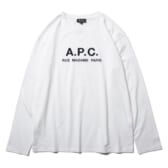 A.P.C.-Rue-Madame-長袖Tシャツ-White-168x168