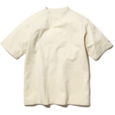 snow-peak-Recycled-Cotton-Heavy-Mockneck-T-shirt-Ecru-168x168