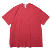 COMME-des-GARÇONS-SHIRT-cotton-jersey-plain-165gr-with-CDG-SHIRT-logo-back-Red-168x168