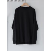 COMOLI-空紡天竺-長袖Tシャツ-Black-168x168