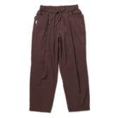S.F.C-WIDE-TAPERED-EASY-PANTS-NYLON-Maroon-168x168