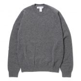 COMME-des-GARCONS-SHIRT-fully-fashioned-knit-round-neck-pullover-Top-Grey-168x168