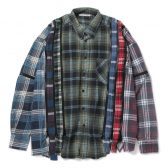 Rebuild-by-Needles-Flannel-Shirt-7-Cuts-Zipped-Shirt-Wide-Fサイズ_1-168x168