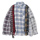 Rebuild-by-Needles-Flannel-Shirt-7-Cuts-Zipped-Shirt-Wide-Fサイズ_2-168x168