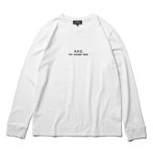 A.P.C.-Petite-Rue-Madame-長袖Tシャツ-White-168x168