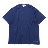 COMME-des-GARCONS-SHIRT-cotton-jersey-plain-with-printed-CDG-SHIRT-logo-at-front-Navy-168x168
