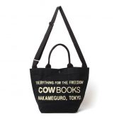 COW-BOOKS-Bucket-Shoulder-Black-×-Ivory-168x168