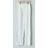 AURALEE-WRINKLED-WASHED-FINX-TWILL-PANTS-レディース-White-168x168