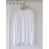 COMOLI-コットンジャージ-長袖Tシャツ-White-168x168