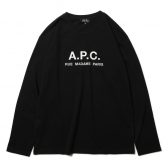 A.P.C.-RUE-MADAME-長袖Tシャツ-Black-168x168