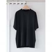 COMOLI-コットンジャージ-半袖Tシャツ-Fade-Black-168x168
