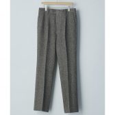 AURALEE-LAMA-SHETLAND-WOOL-TWEED-SLACKS-メンズ-Khaki-Tweed-168x168