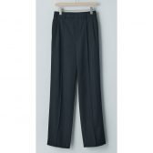 AURALEE-LIGHT-WOOL-MAX-GABARDINE-SLACKS-レディース-Top-Black-168x168