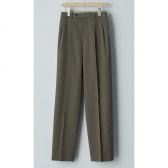 AURALEE-LIGHT-WOOL-MAX-GABARDINE-SLACKS-レディース-Top-Brown-168x168