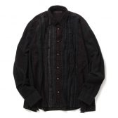 Rebuild-by-Needles-Flannel-Shirt-7-Cuts-Shirt-Wide-Over-Dye-Black-Fサイズ_1-168x168