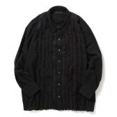 Rebuild-by-Needles-Flannel-Shirt-7-Cuts-Shirt-Wide-Over-Dye-Black-Fサイズ_3-168x168