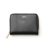 A.P.C.-Emmanuelle-コンパクトウォレット-zip-gold-Black-168x168