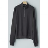 AURALEE-SUPER-HIGH-GAUGE-SWEAT-HALF-ZIP-PO-レディース-Dark-Brown-168x168