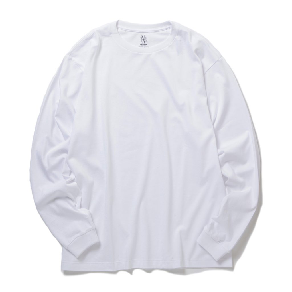 BATONER-ORGANIC-COTTON-TUBE-CREW-NECK-メンズ-White-1024x1024