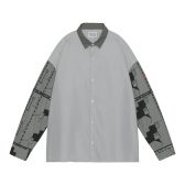 C.E-CAV-EMPT-OVERDYE-GRID-SLEEVE-BIG-SHIRT-Grey-168x168