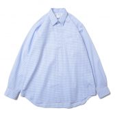 COMME-des-GARCONS-SHIRT-FOREVER-Wide-Classic-yarn-dyed-cotton-small-check-White-Blue-168x168