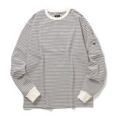 Needles-LS-Crew-Neck-Tee-Cotton-Stripe-Jersey-Navy-White-168x168