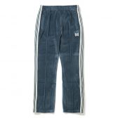 Needles-Narrow-Track-Pant-CPe-Velour-Marine-Blue-168x168