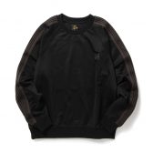 Needles-Track-Crew-Neck-Shirt-Poly-Smooth-Black-168x168