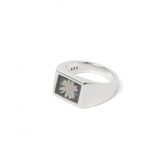 XOLO-JEWELRY-Signet-with-Gray-Flower-Ring-Silver-925-168x168