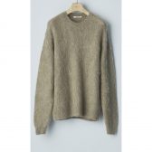 AURALEE-BRUSHED-SUPER-KID-MOHAIR-KNIT-PO-メンズ-Gray-Beige-168x168