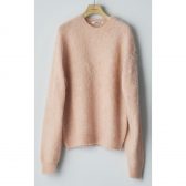 AURALEE-BRUSHED-SUPER-KID-MOHAIR-KNIT-PO-レディース-Pink-Beige-168x168