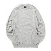 BATONER-HIGH-GAUGE-CREW-NECK-メンズ-Gray-168x168