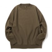 BATONER-JUMBERCA-URAKE-CREW-NECK-メンズ-Olive-168x168